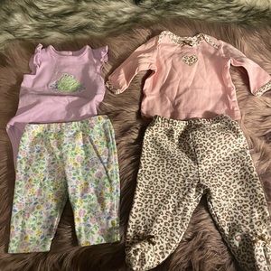 2 Little me outfits size 3 months